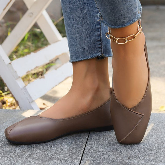 Damen Ballerinas mit modernem Schnitt und komfortablem Fußbett EB