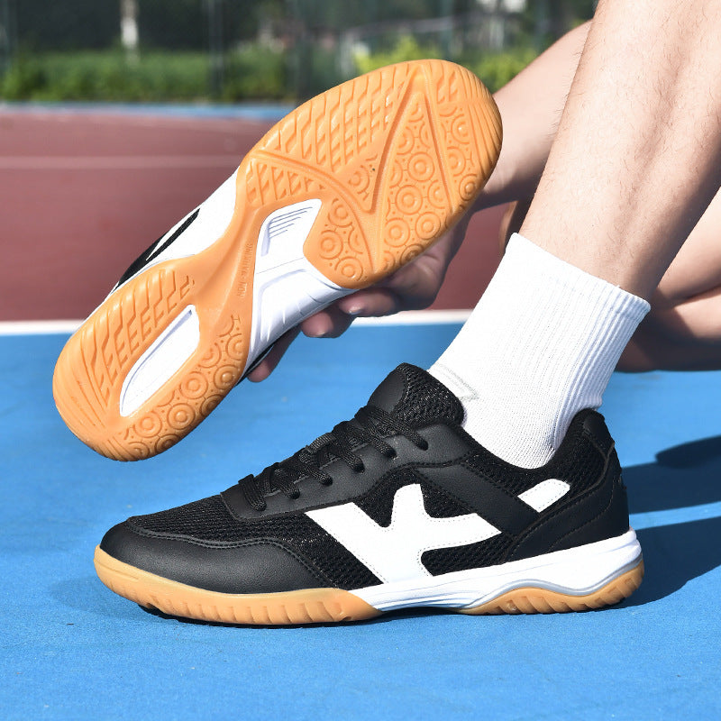 Damen Sportliche Hallenschuhe mit atmungsaktiver Mesh-Konstruktion und rutschfester Sohle EB
