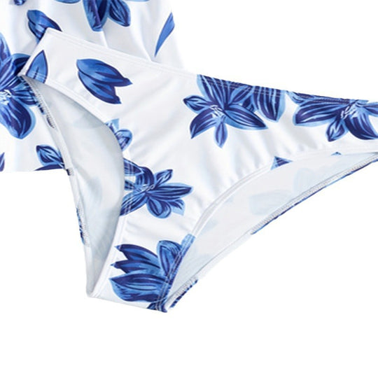 Damen Tankini mit verspieltem Blumendesign EB