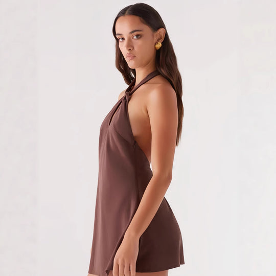 Damen Halterkleid im eleganten Design EB