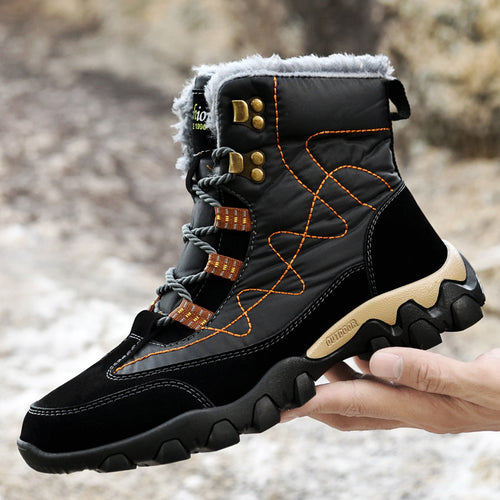 Damen robuste Wanderstiefel mit isolierender Innenfutter EB