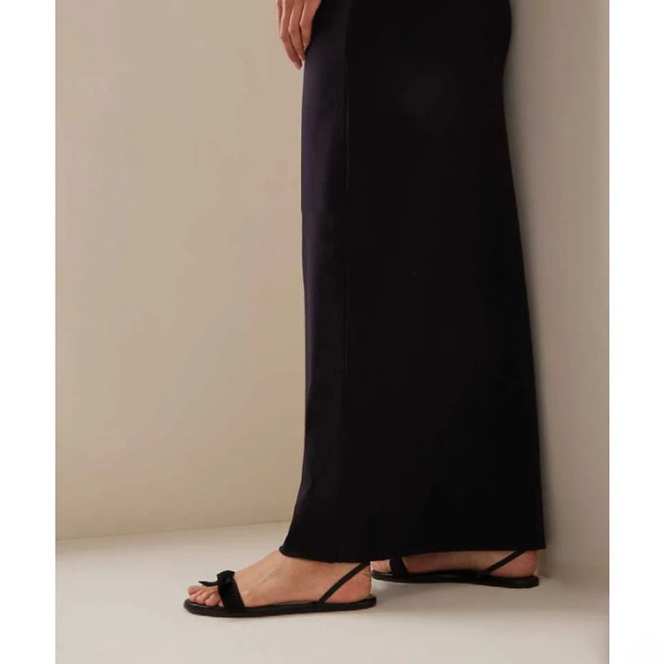 Damen Zehentrenner-Sandalen mit süßem Schleifendetail und komfortablem Fußbett EB
