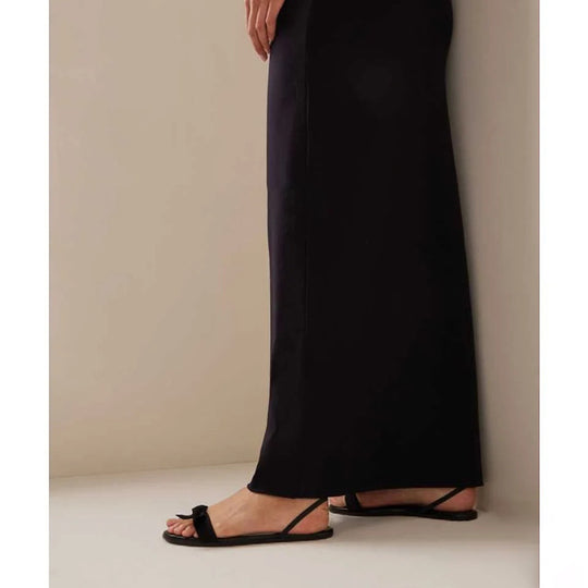 Damen Zehentrenner-Sandalen mit süßem Schleifendetail und komfortablem Fußbett EB