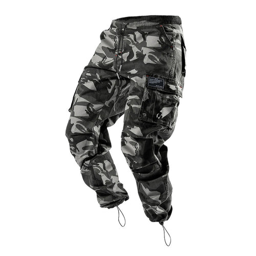Herren Cargo-Hose mit praktischen Seitentaschen und verstellbarem Kordelzug EB