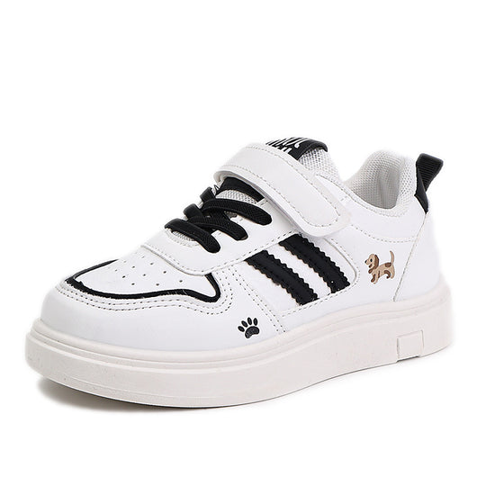 Damen Sneaker mit praktischem Klettverschluss und niedlichem Tiermotiv EB