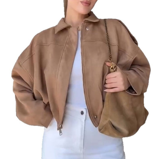 Damen Oversize-Camouflagejacke EB