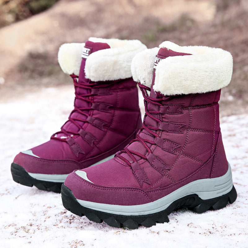 Damen Thermo-Winterstiefel mit isolierendem Innenfutter und rutschfester Sohle EB