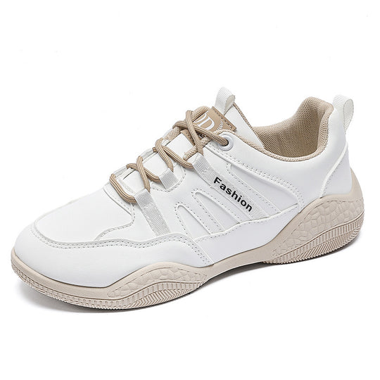Damen Schnürsport Sneakers mit atmungsaktiver Obermaterialstruktur und stoßdämpfender Sohle EB