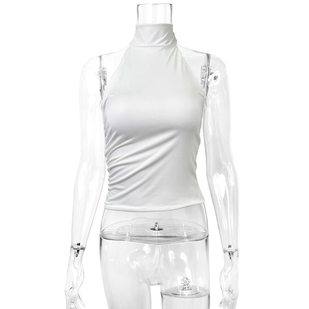 Damen elegantes Top mit femininer Schleifenoptik EB