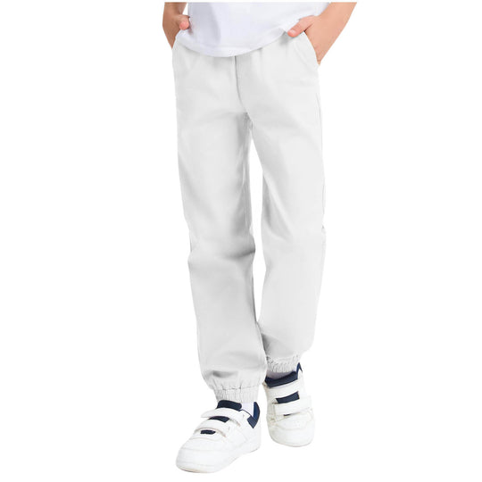 Jungen Freizeit-Hose mit elastischem Bund und Seitentaschen EB