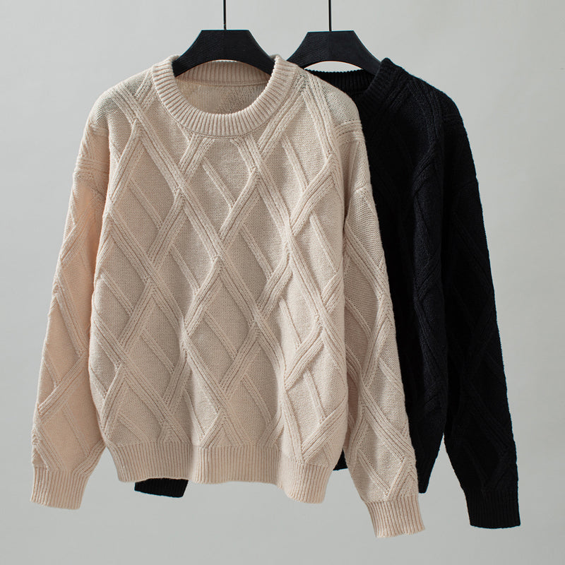 EB | Einfarbiger Pullover Für Lässige Outfits