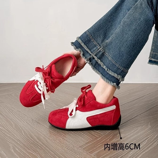Damen Sportliche Freizeitsneaker mit atmungsaktivem Obermaterial und bequemer Dämpfung EB
