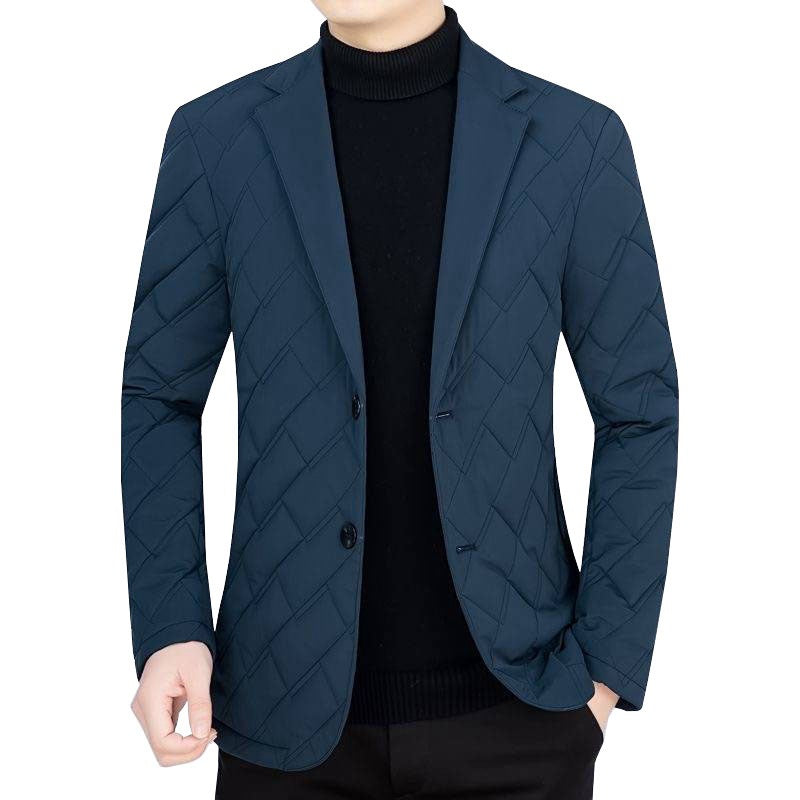Herren gesteppter Business-Blazer mit leichter Thermo-Isolierung EB