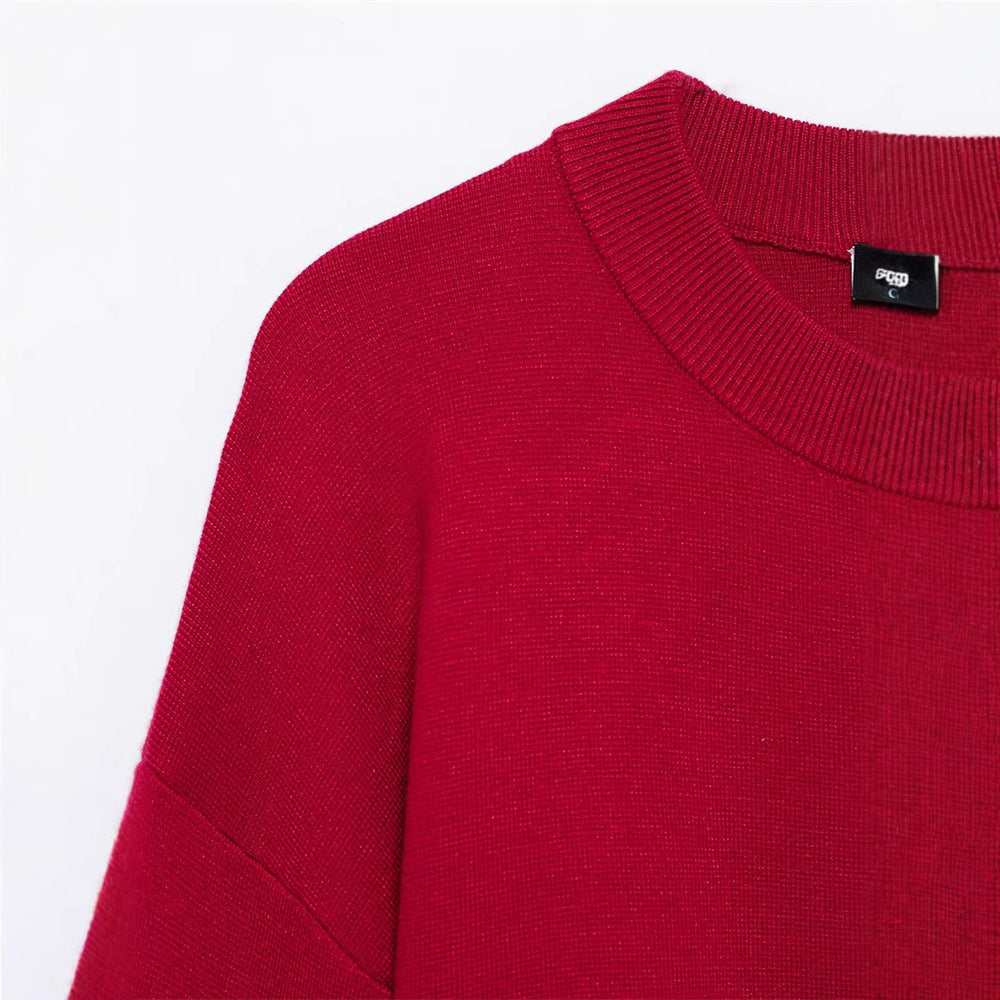 Damen Kuschelige Strickjacke mit herzförmigen Knöpfen EB