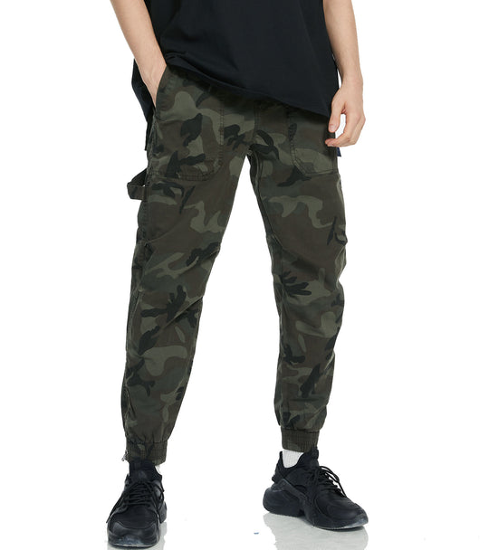 Herren Cargohose mit praktischen Taschen und Bündchen EB