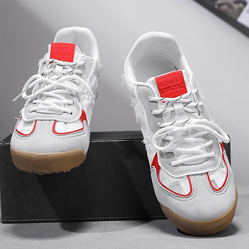 Damen Sportliche Sneaker mit atmungsaktiver Obermaterialstruktur und modischem Design EB