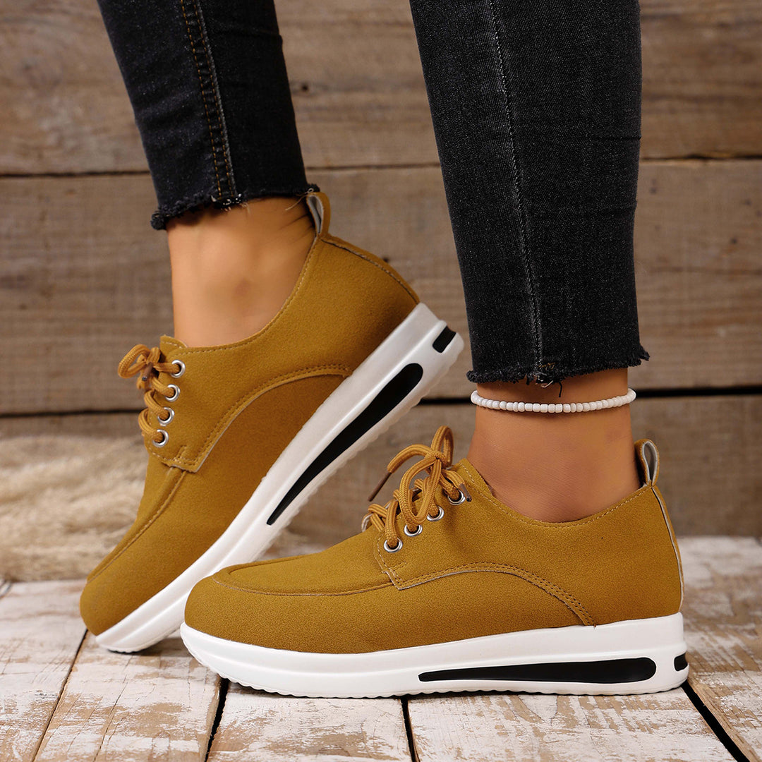Damen Komfortable Sneaker mit dämpfender Sohle EB