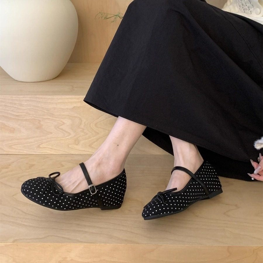 Damen Ballerinas mit verspieltem Blumenmuster EB