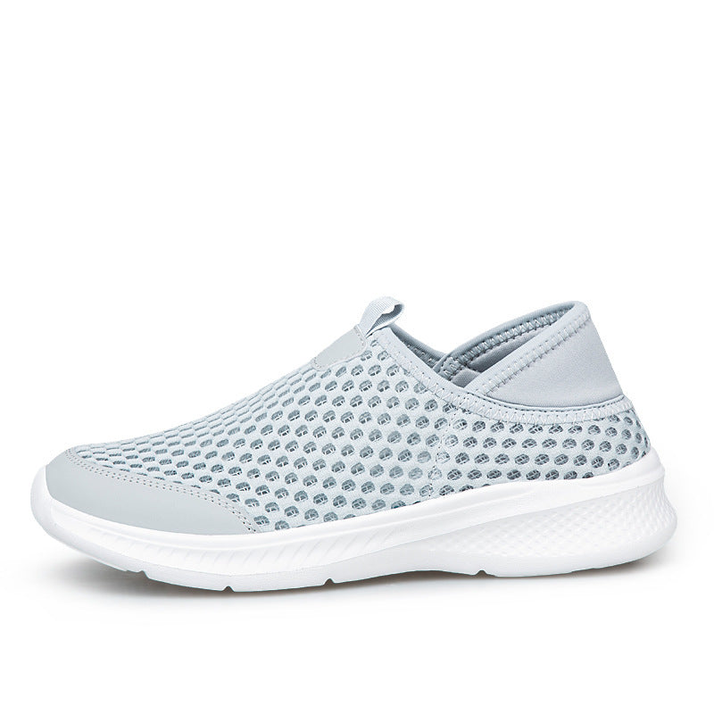 Damen Atmungsaktive Freizeitsneaker mit elastischem Einstieg EB