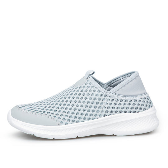 Damen Atmungsaktive Freizeitsneaker mit elastischem Einstieg EB