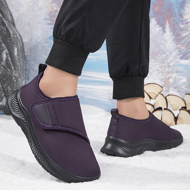 Damen Komfortable Slip-On Freizeit-Sneaker mit dämpfender Sohle EB