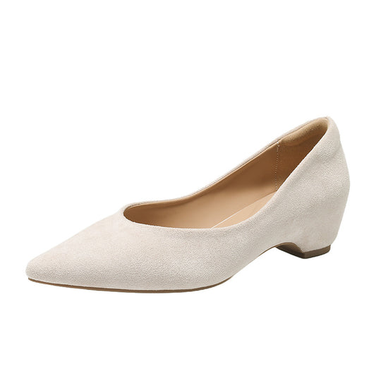 Damen elegante spitze Pumps mit metallic Oberfläche EB