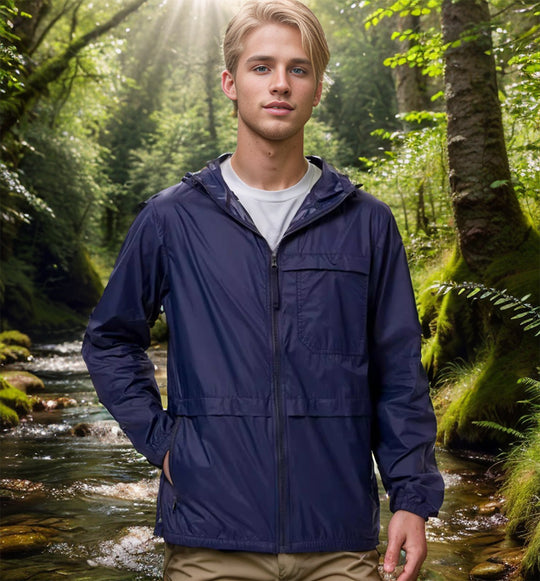Herren winddichte Outdoor-Jacke EB
