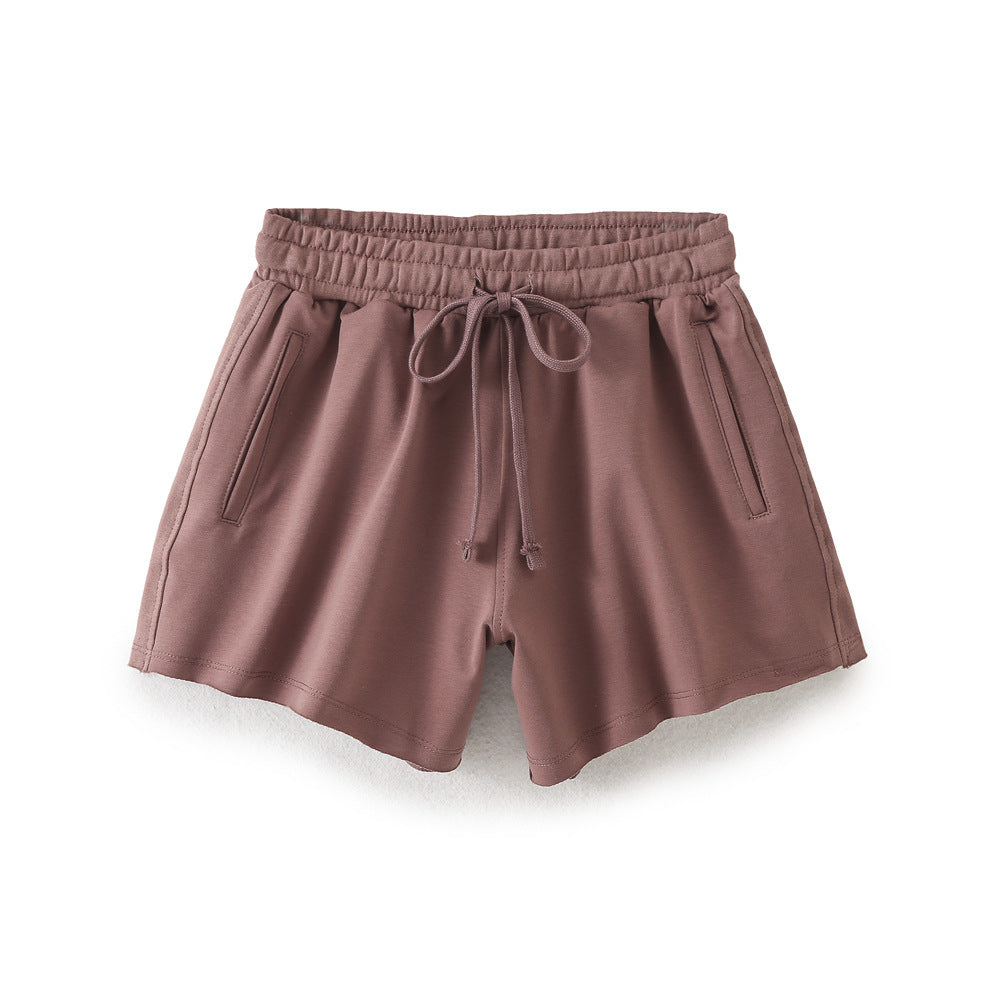 Damen Sportliche Freizeithose mit elastischem Bund und praktischen Taschen EB