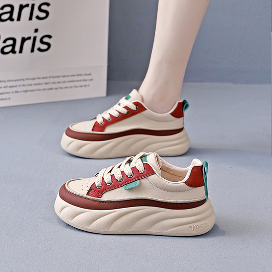 Damen Sneakers mit hohem Plateau und innovativem Design EB