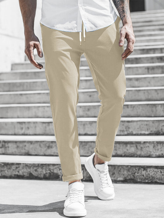 EB Herren Freizeithose mit Kordelzug und Seitentaschen