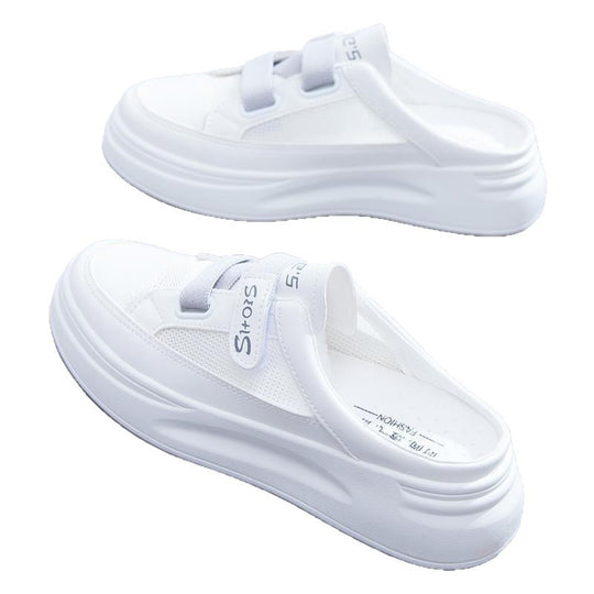 Damen bequeme Sneaker mit innovativem Klettverschluss und rutschfester Sohle EB