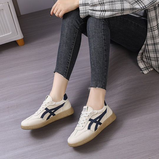 Damen Sportliche Sneaker mit rutschfester Sohle und atmungsaktivem Obermaterial EB