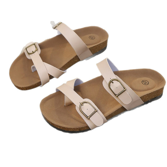 Damen Freizeit-Sandalen mit verstellbaren Schnallen EB