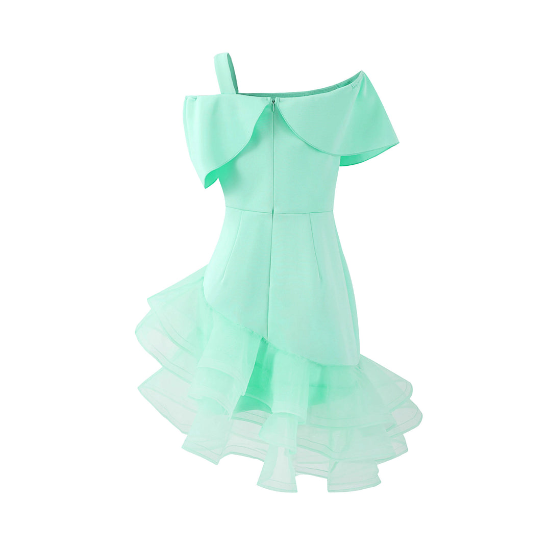 Damen Festliches Wickelkleid EB