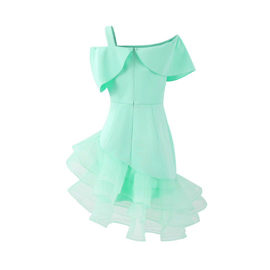 Damen Festliches Wickelkleid EB