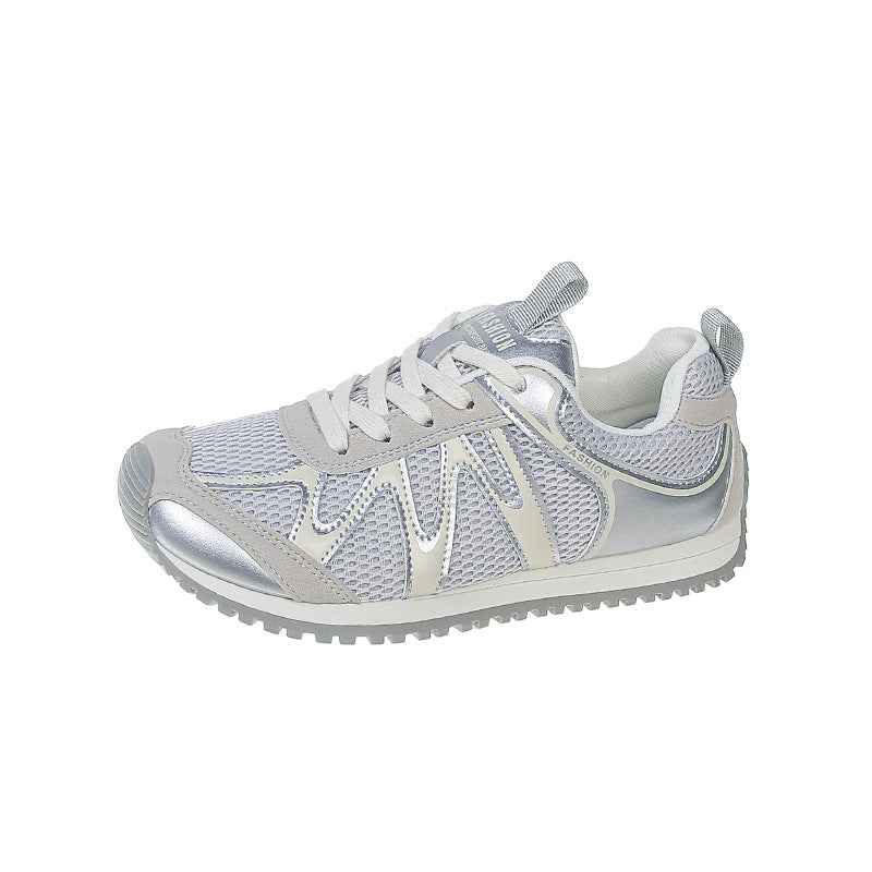 Damen Atmungsaktive Laufschuhe mit rutschfester Sohle und sportlichem Design EB
