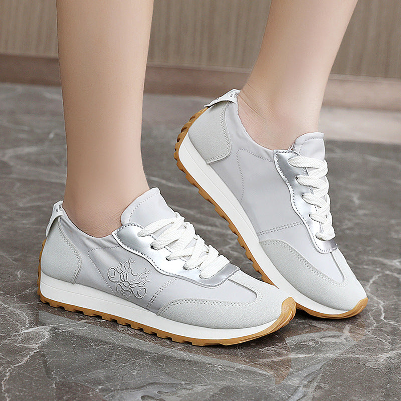 Damen Sportliche Freizeitsneaker mit elastischem Einstieg und dämpfender Sohle EB