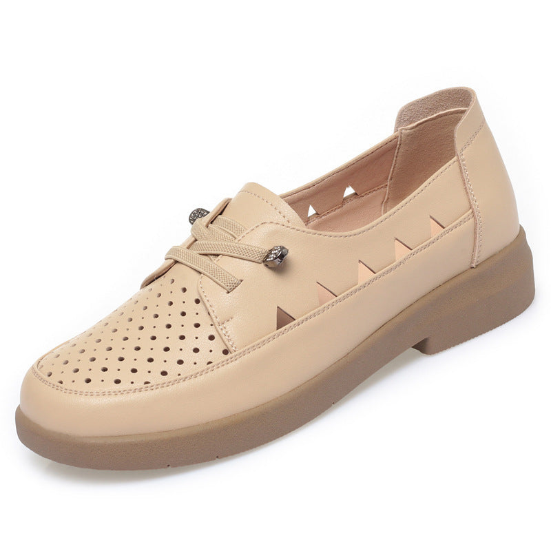 Damen modische Loafers mit atmungsaktivem Obermaterial und komfortabler Sohle EB