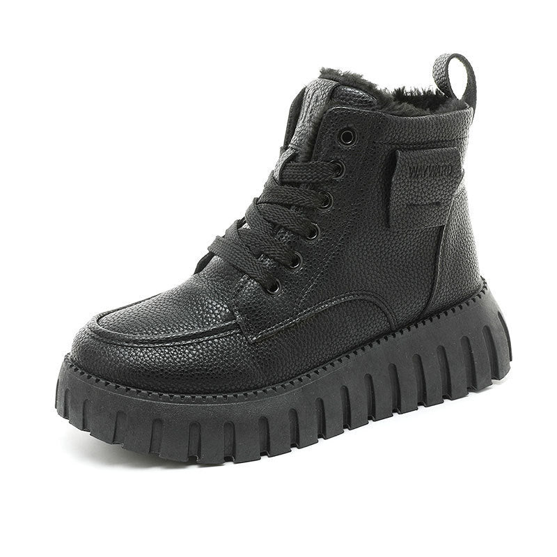 Damen Winterschuhe mit kuscheligem Innenfutter und robustem Profil EB