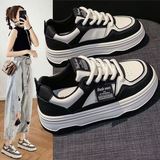 Damen Sportliche Sneaker mit robuster Sohle und modernem Design EB