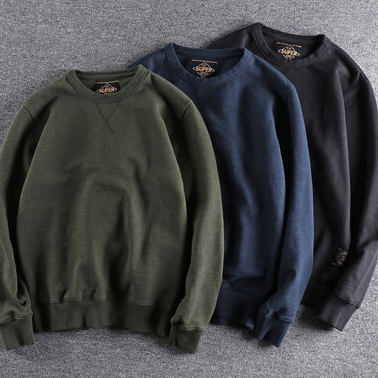 Damen Sweatshirt mit modernem Rundhalsausschnitt und lässigem Schnitt EB