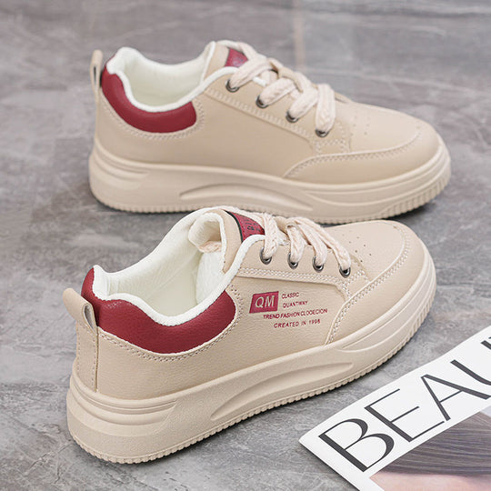Damen Bequeme Sneaker mit Profilsohle EB
