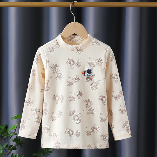 Jungen langärmliges Astronauten T-Shirt EB
