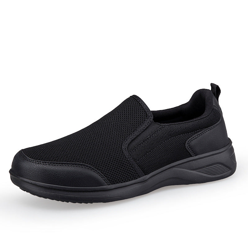 Damen Elastische Slip-On Sneakers mit atmungsaktivem Mesh-Obermaterial EB