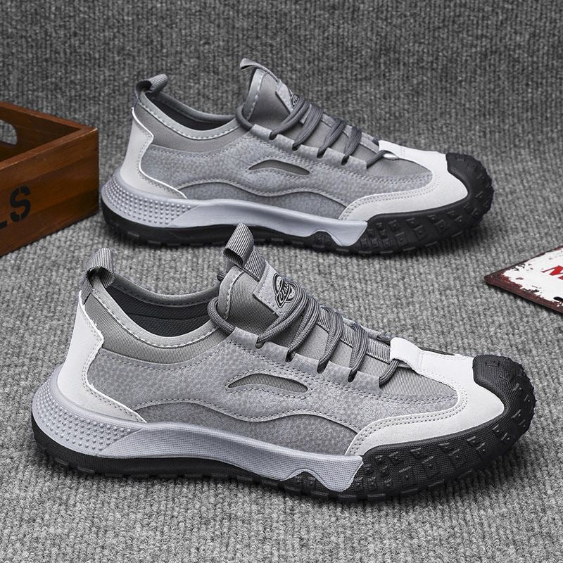 Damen Sportliche Outdoor Sneakers mit stoßdämpfender Sohle und strapazierfähigem Obermaterial EB
