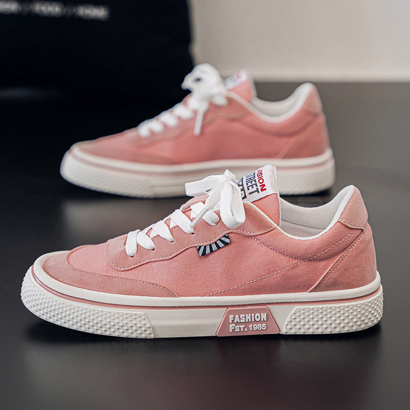 Damen modische Sneaker mit sportlichem Design und dämpfender Sohle EB