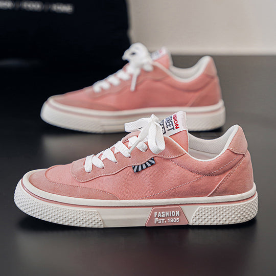 Damen modische Sneaker mit sportlichem Design und dämpfender Sohle EB