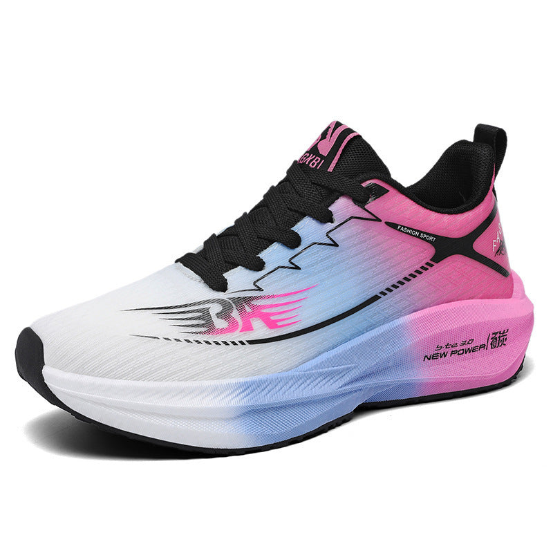 Damen Sportliche Laufschuhe mit atmungsaktiver Mesh-Oberfläche und dämpfendem Sohlenprofil EB