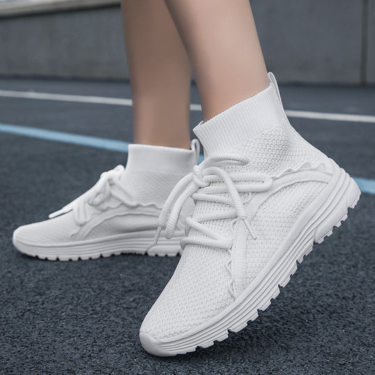 Damen Hochwertige und atmungsaktive Sneaker mit elastischem Schaft EB