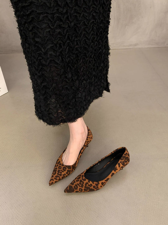 Damen elegante spitze Pumps mit klassischem Design EB